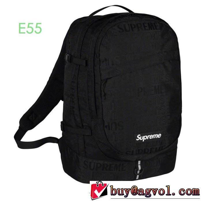 3色可選 おしゃれでおすすめ今季トレンド supreme 19AW  Backpack  リュック、バックパック オシャレスタイルが今年流