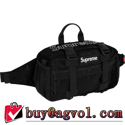 Supreme 19FW WaistBagShoulderBag おすすめする注目トレンド おしゃれ度アップ秋冬コレクション 4色可選  ボディバッグ