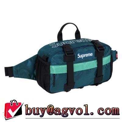 Supreme 19FW WaistBagShoulderBag おすすめする注目トレンド おしゃれ度アップ秋冬コレクション 4色可選  ボディバッグ