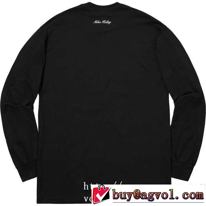 おしゃれに秋を迎えるために 2色可選  シュプリーム SUPREME 長袖 /ロンT/ロングT/ロングTシャツ 2019トレンドカラー秋冬セール