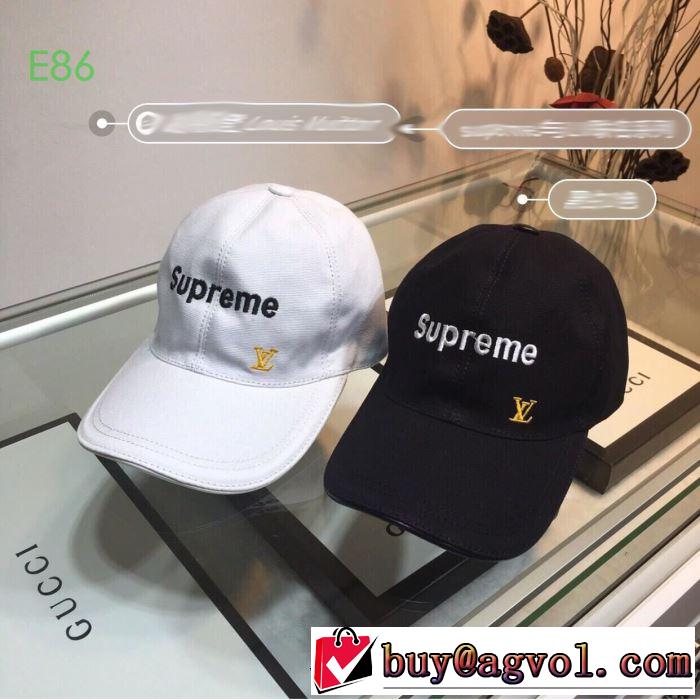 おしゃれ感度が高い秋冬トレンド シュプリーム SUPREME 2色可選 2019トレンドアイテム激安 帽子/キャップ