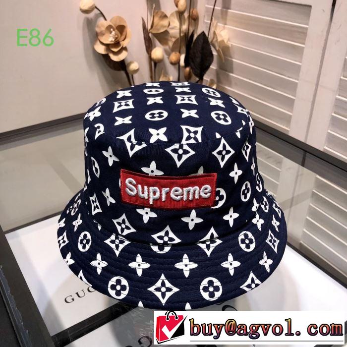 やっぱり優しい色 2019AW シュプリーム SUPREME  おしゃれに秋を迎えるために2色可選  帽子/キャップ
