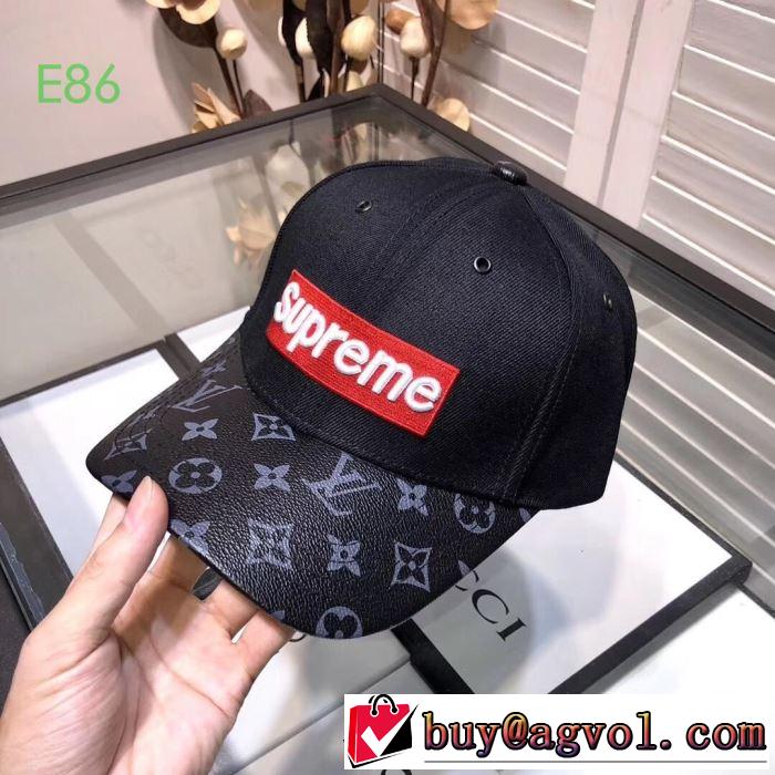 シュプリーム2019トレンドファッション新品 SUPREME 3色可選 帽子/キャップ 今年らしいおすすめ新品