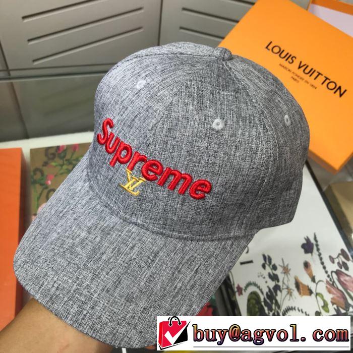 今年らしい新しい人気色 シュプリーム SUPREME 4色可選  帽子/キャップ 2019年秋冬に欠かせない