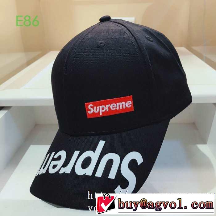 【2019秋冬】の注目トレンド 帽子/キャップ 多色可選 今季トレンドをうまく取り シュプリーム SUPREME  オシャレスタイルが今年流