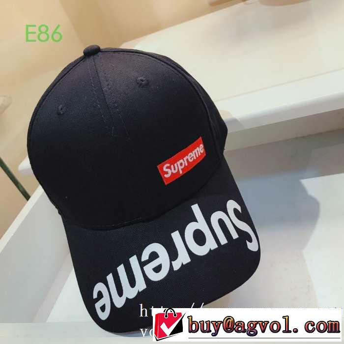 【2019秋冬】の注目トレンド 帽子/キャップ 多色可選 今季トレンドをうまく取り シュプリーム SUPREME  オシャレスタイルが今年流