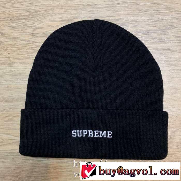 2色可選 SUPREME 支持率が高い秋冬最新作 シュプリーム  おしゃれ感度が高い秋冬トレンド 帽子/キャップ 2019-20秋冬取り入れやすい