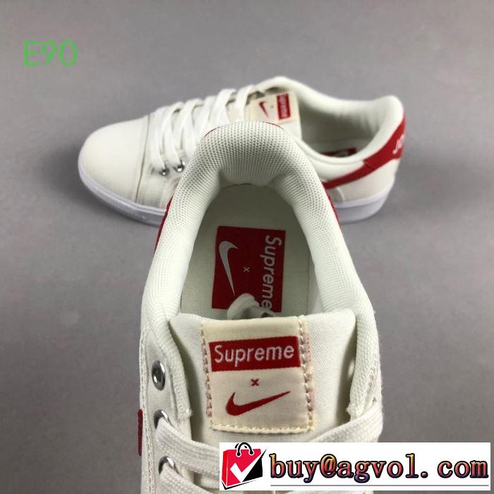 お洒落で秋冬注目トレンド Nike AIR JORDAN SKY HIGH OG &times;SUPREME  スニーカー 2019秋のファッショントレンドはこれ