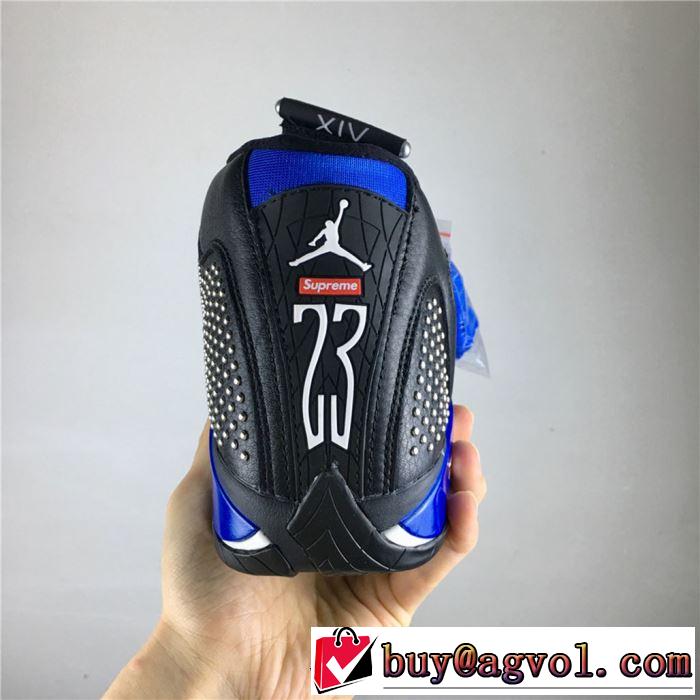 トレンド入り確実最新コレクション Supreme x Air Jordan 14 ハイカットスニーカー 秋服コーデ2019年版