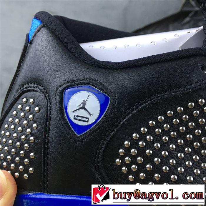 トレンド入り確実最新コレクション Supreme x Air Jordan 14 ハイカットスニーカー 秋服コーデ2019年版