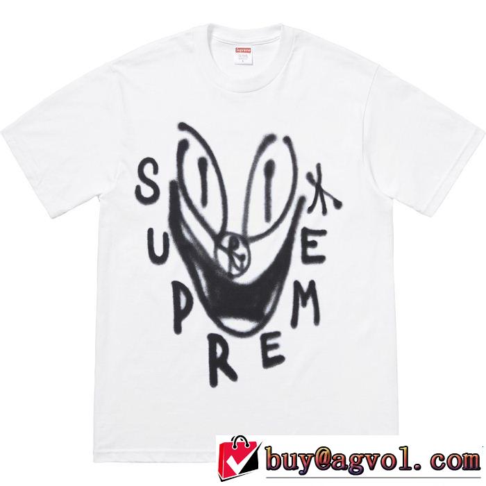 シュプリームSUPREMEリラックススタイルが実現  Tシャツ/ティーシャツ 2色可選 2019年春夏流行ファッション
