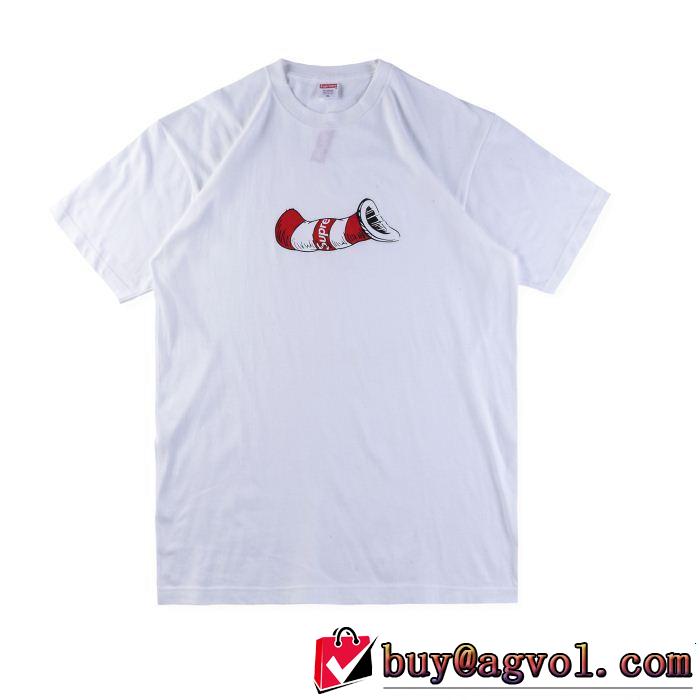  抜け感のある夏着物  Tシャツ/ティーシャツ 2色可選 2019春夏も引き続きトレンド シュプリームSUPREME 