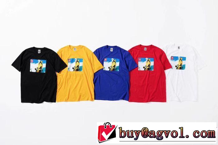 多色可選  シュプリームSUPREME2019年の春夏に着たい  Tシャツ/ティーシャツ 大人っぽく仕上げ