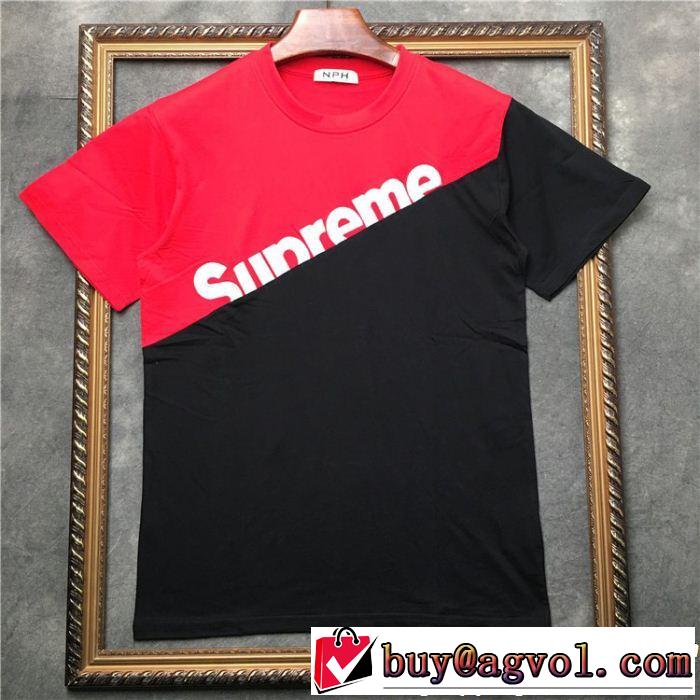 春夏に役立つカジュアルシュプリームSUPREME Tシャツ/ティーシャツ 3色可選 2019春夏も引き続き人気セール