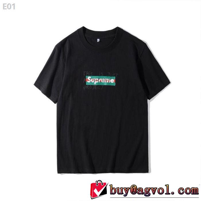 シュプリームSUPREME スタイルUPして着こなす Tシャツ/ティーシャツ 2色可選 2019即旬な装いに