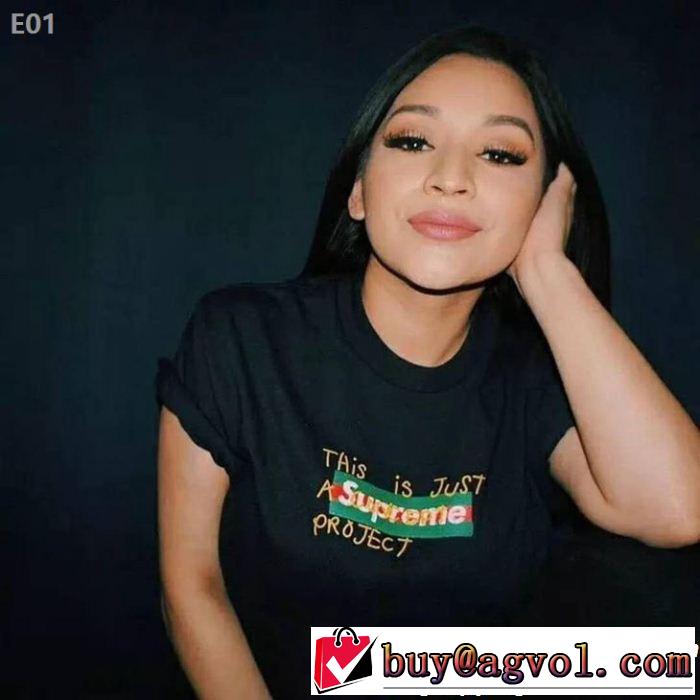 シュプリームSUPREME スタイルUPして着こなす Tシャツ/ティーシャツ 2色可選 2019即旬な装いに