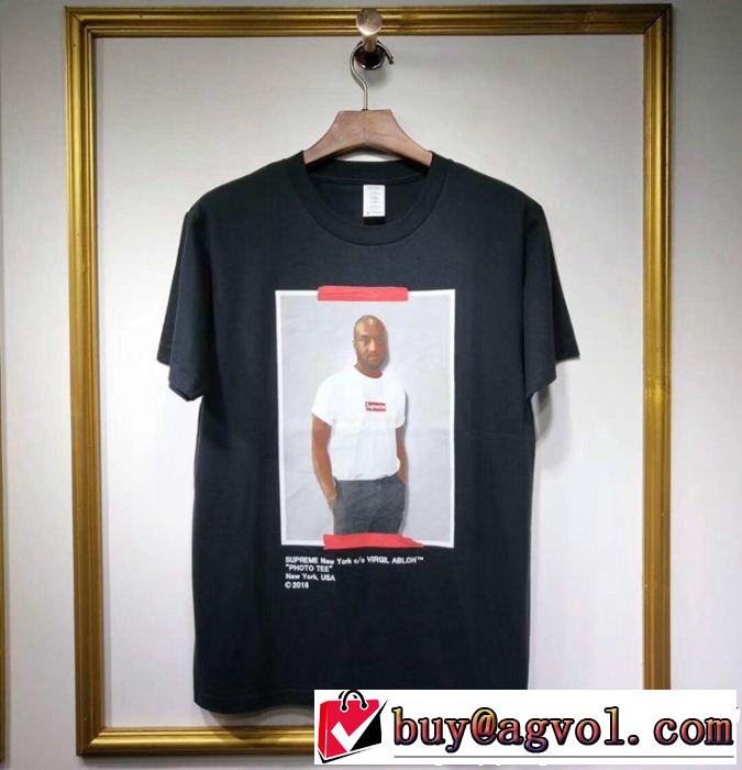 今シーズン人気のアイテム シュプリームSUPREME Tシャツ/ティーシャツ 4色可選 2019春夏の大注目トレンド