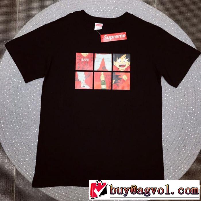 SUPREME 半袖Tシャツ 3色可選 《2019年》今、注目のストリート オシャレな印象に シュプリーム