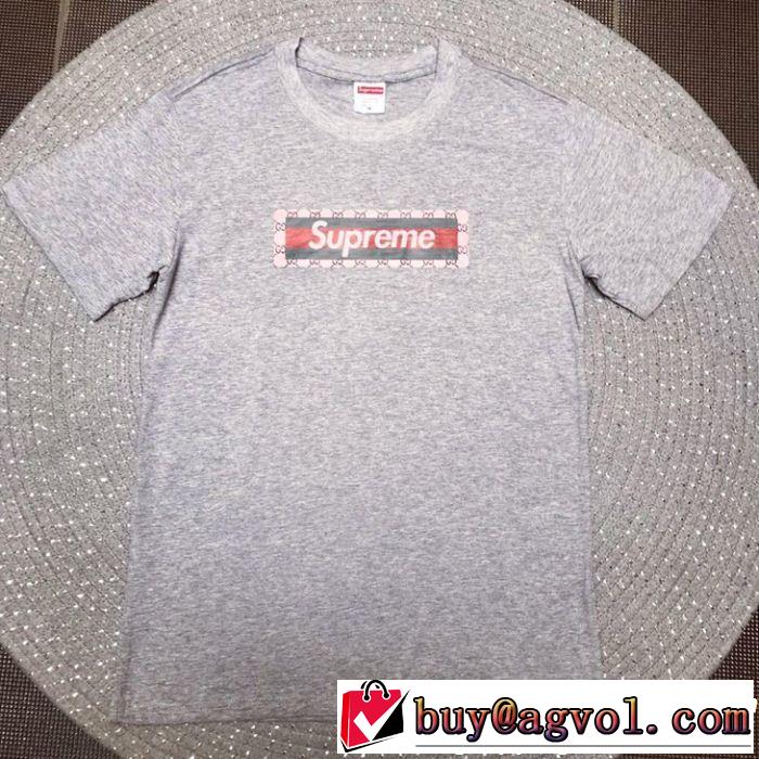 2019SSのトレンド商品 おしゃれデザインも大人気 シュプリーム SUPREME 半袖Tシャツ 3色可選