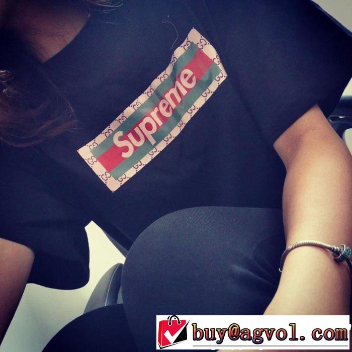 2019SSのトレンド商品 おしゃれデザインも大人気 シュプリーム SUPREME 半袖Tシャツ 3色可選