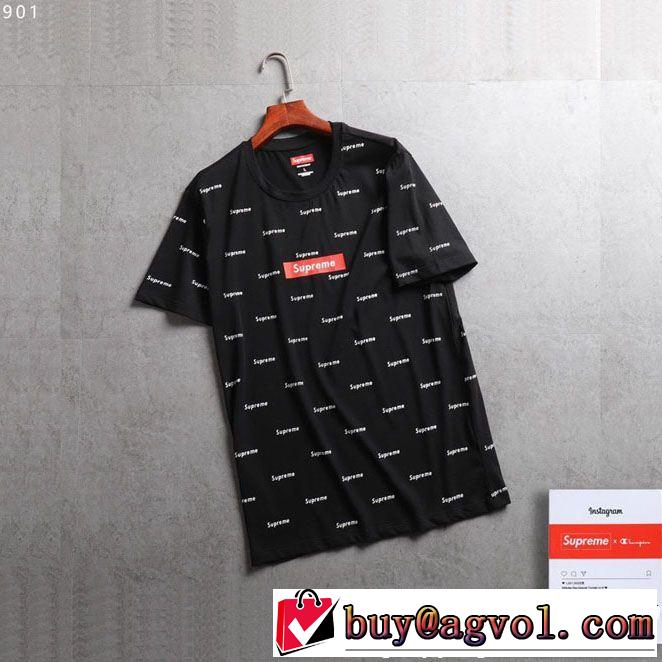 シュプリーム SUPREME 半袖Tシャツ 3色可選 2019春夏のトレンド新商品 きちんと感が抜群
