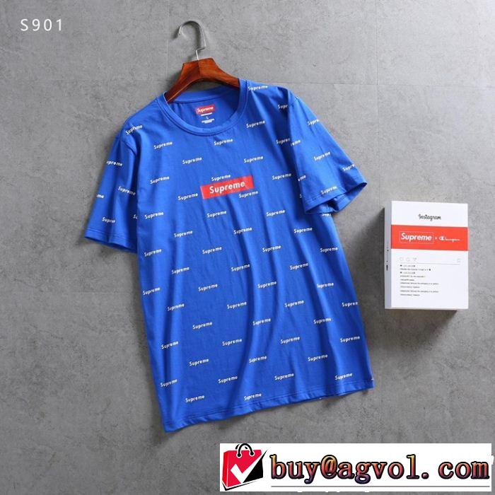 シュプリーム SUPREME 半袖Tシャツ 3色可選 2019春夏のトレンド新商品 きちんと感が抜群