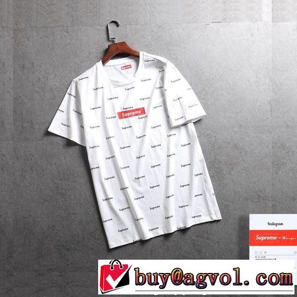 シュプリーム SUPREME 半袖Tシャツ 3色可選 2019春夏のトレンド新商品 きちんと感が抜群