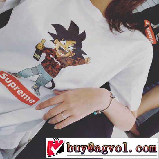 3色可選 2019春夏も引き続きトレンド きれいめ派に上質 シュプリーム SUPREME 半袖Tシャツ