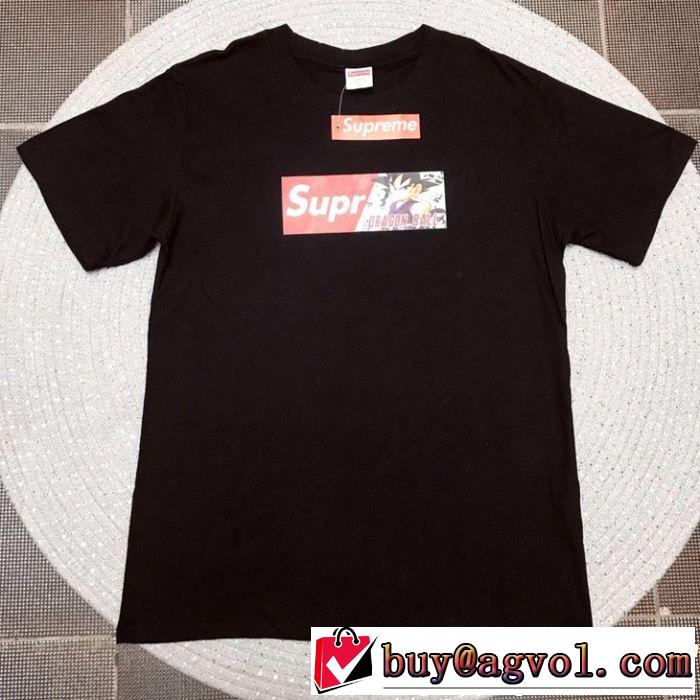 SUPREME 半袖Tシャツ 3色可選 2019年の夏のマスト おすすめ大人かわいい着こなし シュプリーム