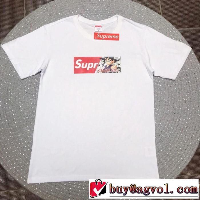 SUPREME 半袖Tシャツ 3色可選 2019年の夏のマスト おすすめ大人かわいい着こなし シュプリーム