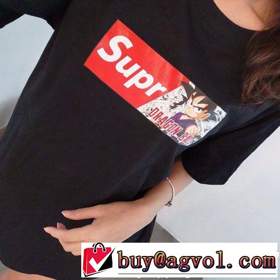SUPREME 半袖Tシャツ 3色可選 2019年の夏のマスト おすすめ大人かわいい着こなし シュプリーム
