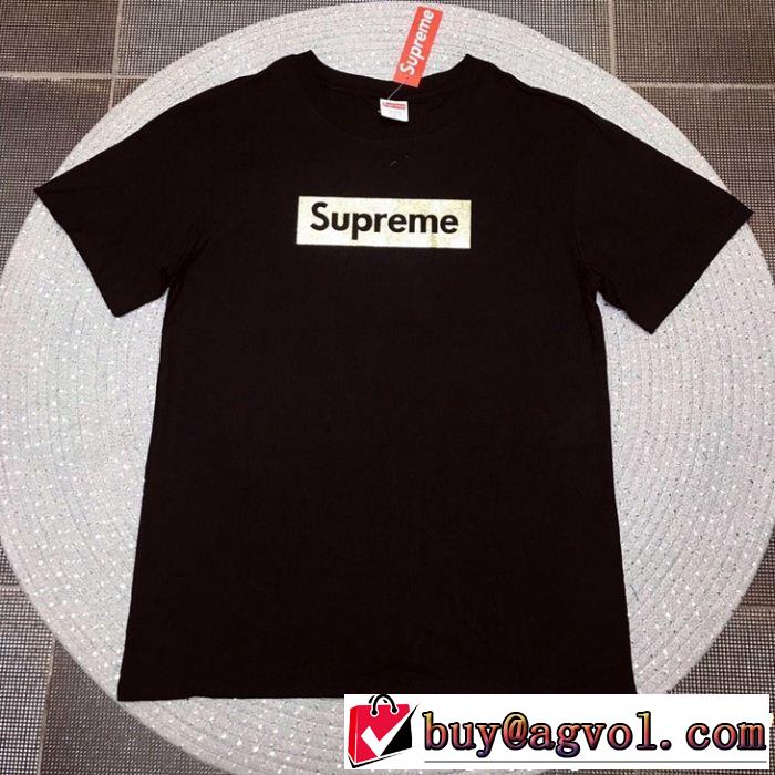 半袖Tシャツ 2色可選 2019年春夏シーズンの人気 きちんと感をプラス シュプリーム SUPREME