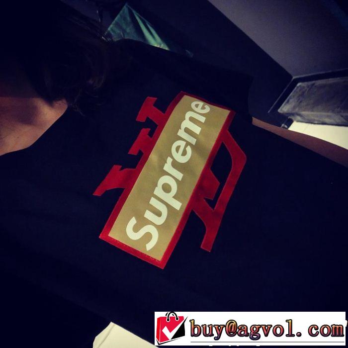 2色可選 2019年春夏のトレンドアイテム ちょっと大人の印象 シュプリーム SUPREME 半袖Tシャツ