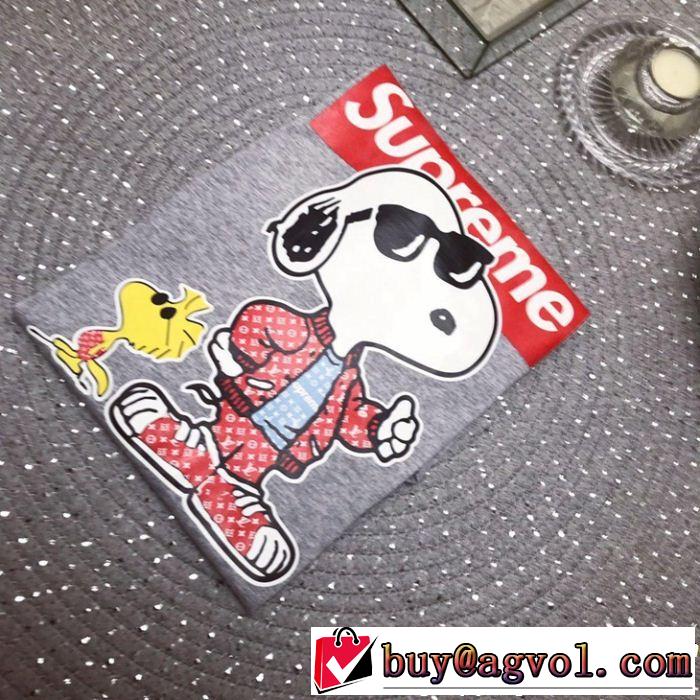 SUPREME 半袖Tシャツ 3色可選 2019夏ファション新品 カジュアルを一歩大人に シュプリーム
