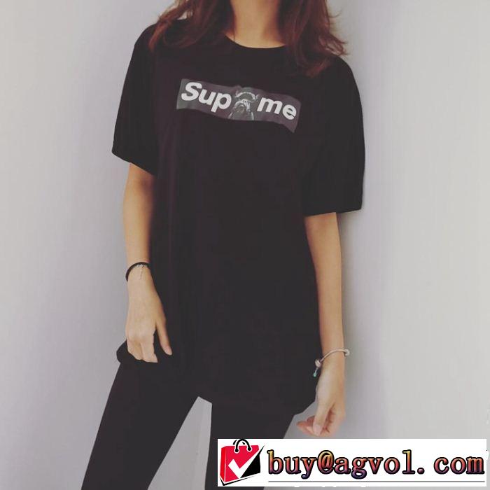 半袖Tシャツ 3色可選 2019夏色っぽさ おすすめな大人のトレンド シュプリーム SUPREME