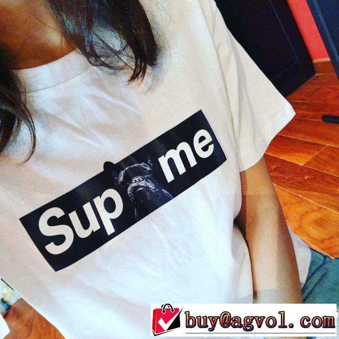 半袖Tシャツ 3色可選 2019夏色っぽさ おすすめな大人のトレンド シュプリーム SUPREME