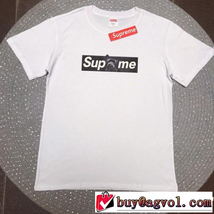 半袖Tシャツ 3色可選 2019夏色っぽさ おすすめな大人のトレンド シュプリーム SUPREME