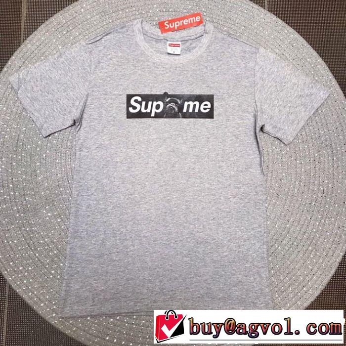 半袖Tシャツ 3色可選 2019夏色っぽさ おすすめな大人のトレンド シュプリーム SUPREME