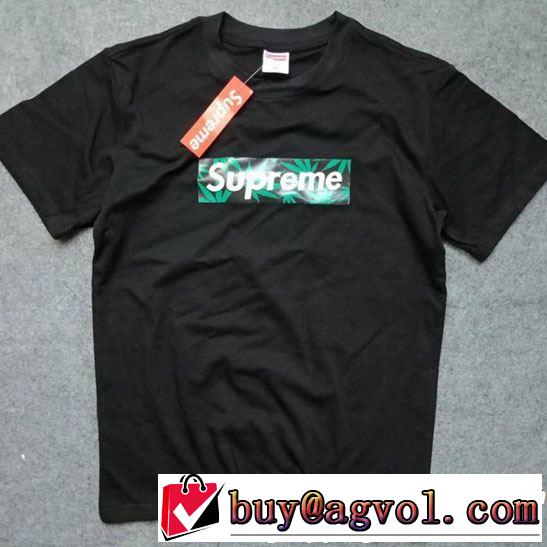 抜け感スゴイシ ュプリーム SUPREME 半袖Tシャツ 2色可選 大人カジュアル夏ファッション2019