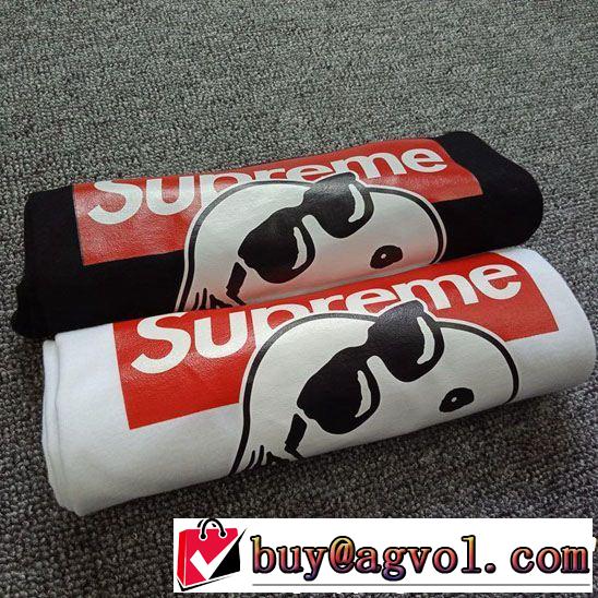 SUPREME 半袖Tシャツ 2色可選 《2019年》今、注目のストリート 快適な着心地 シュプリーム