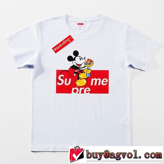 半袖Tシャツ 2色可選 【2019春夏】最新コレクション 大人っぽく仕上げ シュプリーム SUPREME