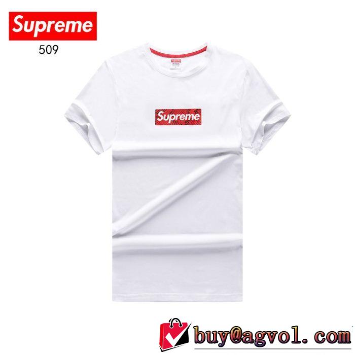 シュプリーム SUPREME 半袖Tシャツ 4色可選 2019春夏のトレンド新商品 スタイルを綺麗に