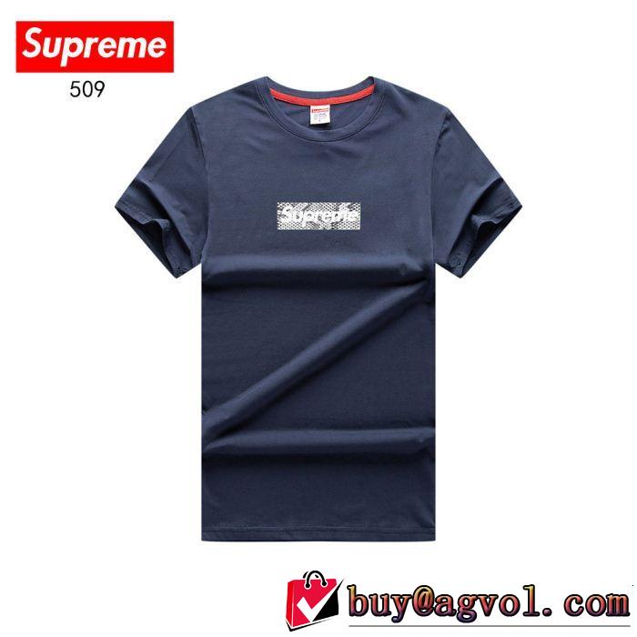 シュプリーム SUPREME 半袖Tシャツ 4色可選 2019春夏のトレンド新商品 スタイルを綺麗に