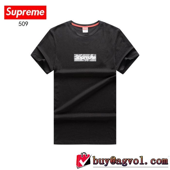 シュプリーム SUPREME 半袖Tシャツ 4色可選 2019春夏のトレンド新商品 スタイルを綺麗に