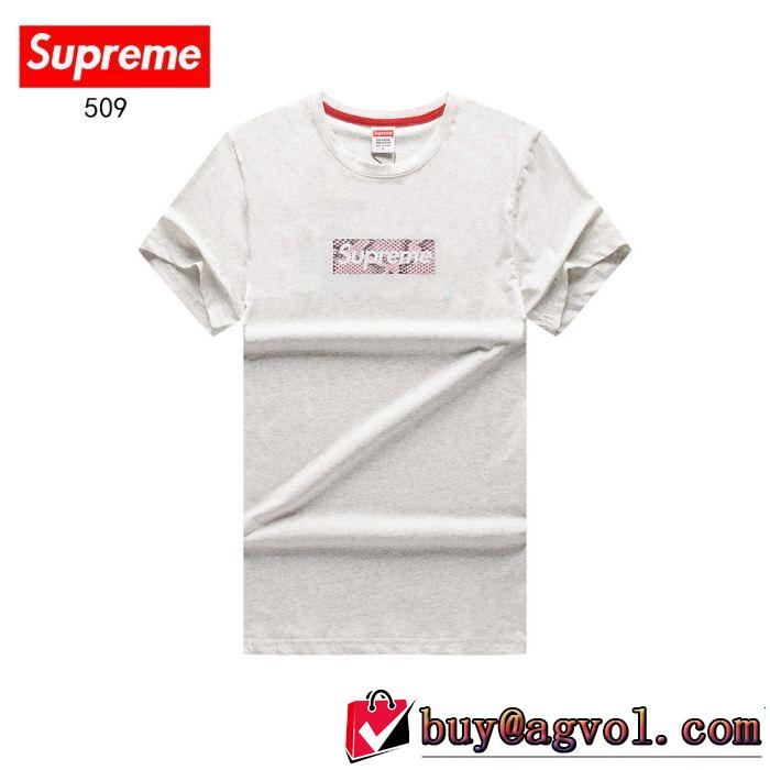 シュプリーム SUPREME 半袖Tシャツ 4色可選 2019春夏のトレンド新商品 スタイルを綺麗に