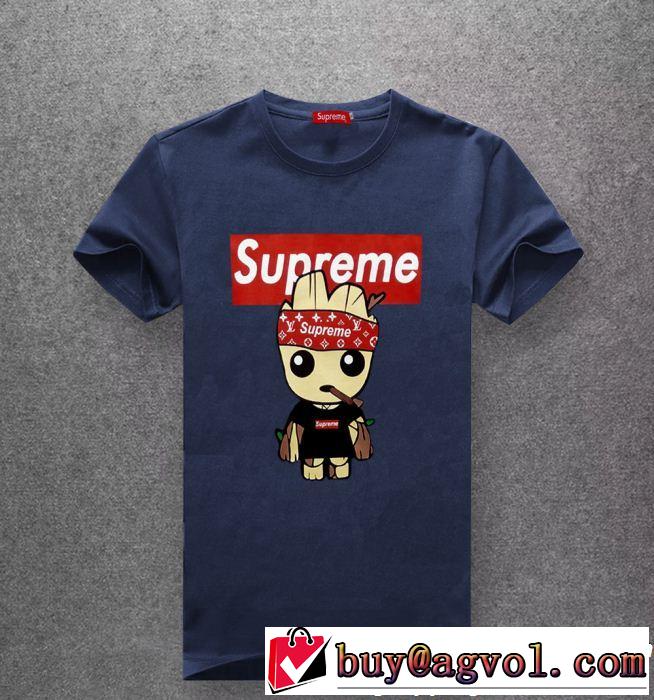 2019春夏も引き続き人気セール 今年もトレンド シュプリーム SUPREME 半袖Tシャツ 多色可選