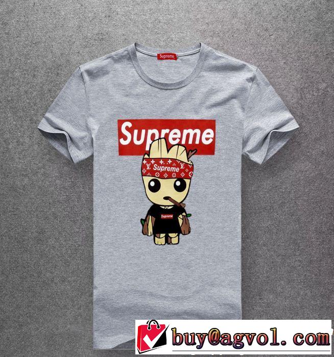 2019春夏も引き続き人気セール 今年もトレンド シュプリーム SUPREME 半袖Tシャツ 多色可選