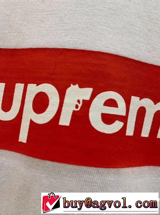 シュプリーム SUPREME 半袖Tシャツ 2色可選 2019即旬な装いに カジュアルファッションを楽しもう