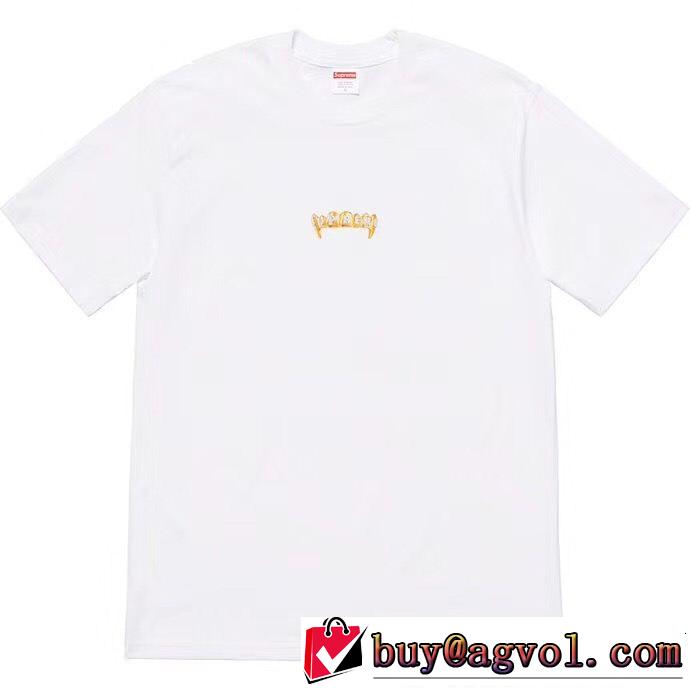 3色可選 2019年春夏のトレンドアイテム 今年流大人っぽさ シュプリーム SUPREME 半袖Tシャツ