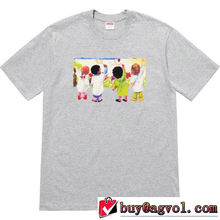 2019年春夏流行ファッション 大胆なデザイン シュプリーム SUPREME 半袖Tシャツ 多色可選
